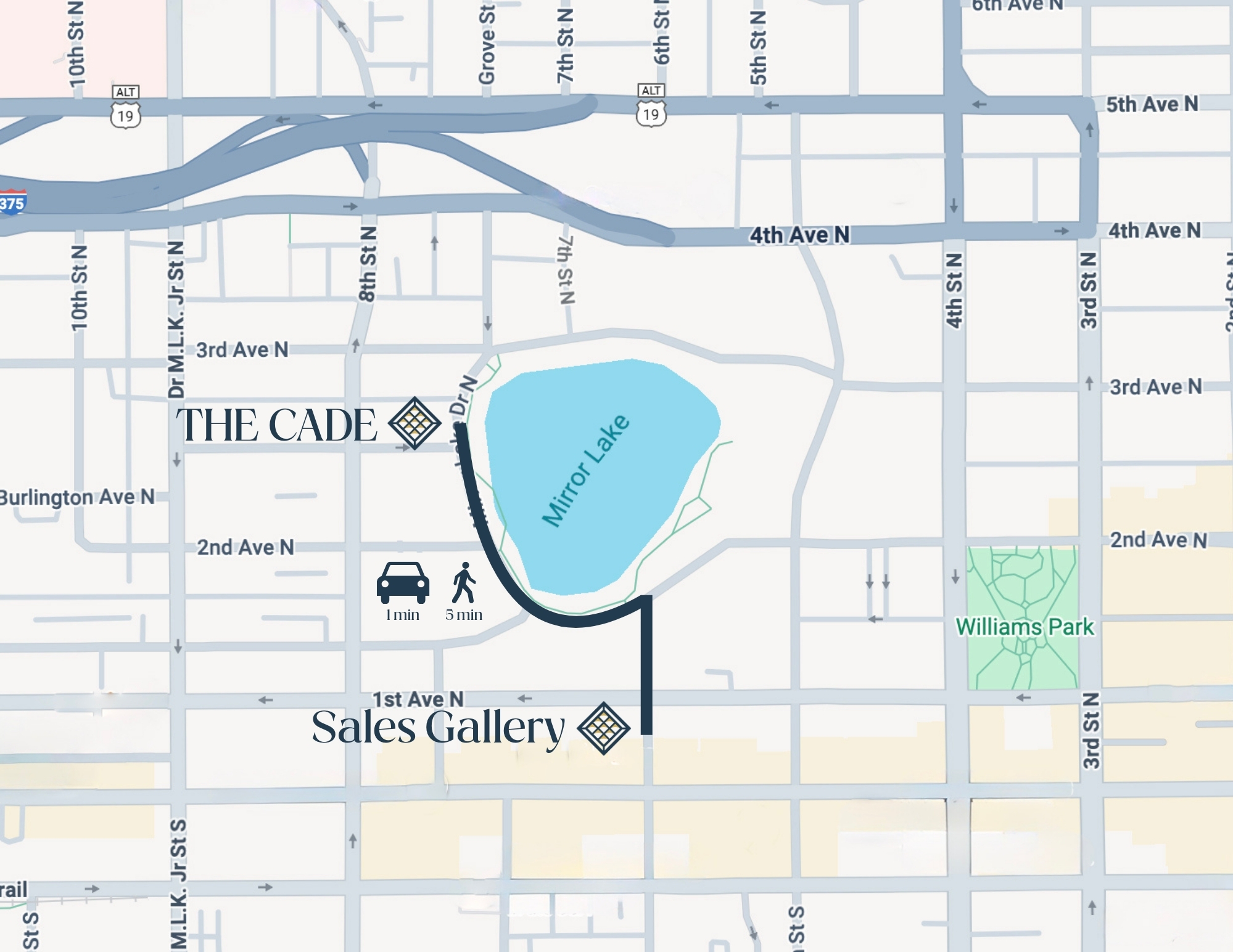 Site and Sales Gallery Map